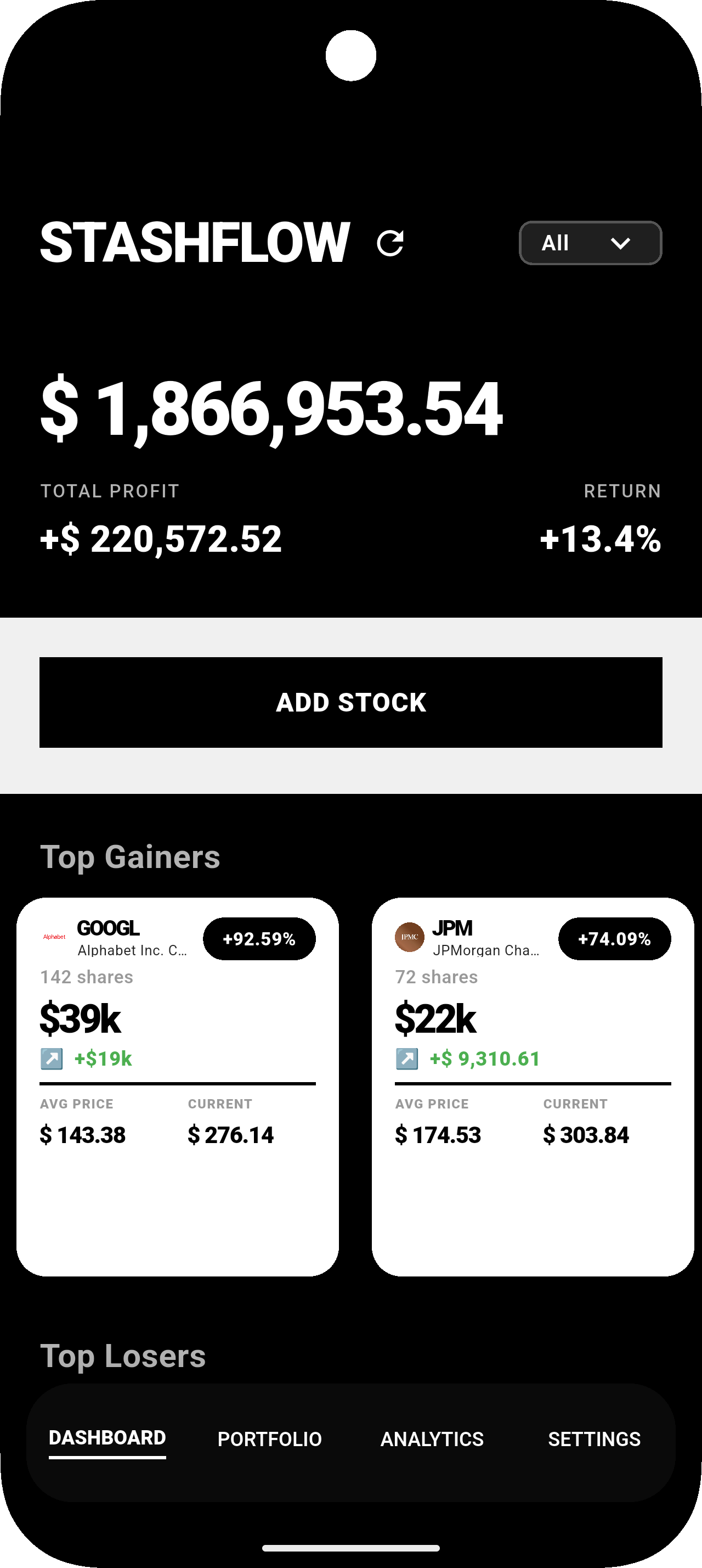 StashFlow Screenshot 1